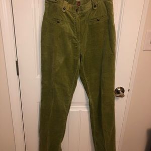 soft green pants!